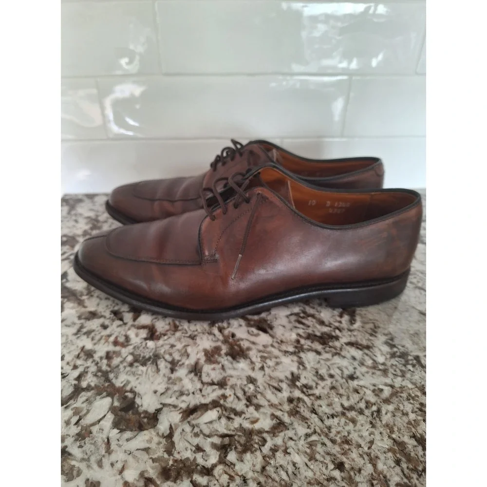 Allen Edmonds Birmingham Brown Oxford Dress Shoes Men's‎ Size 10D